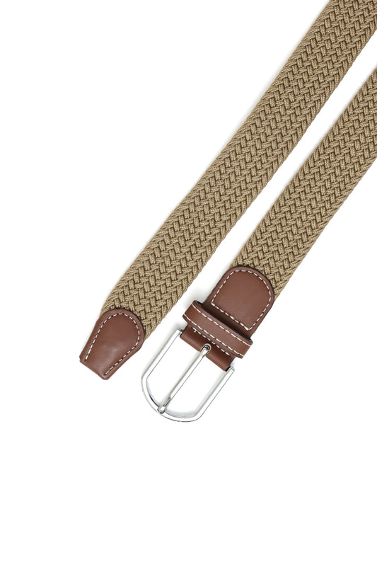 CROSSTENSE CASUAL BELT-KHAKI
