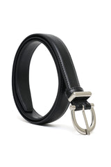 VALIANO DOUBLE-ROW TRIM BELT-BLACK