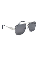 PRECISION RIM SQUARE SHADES-SILVER
