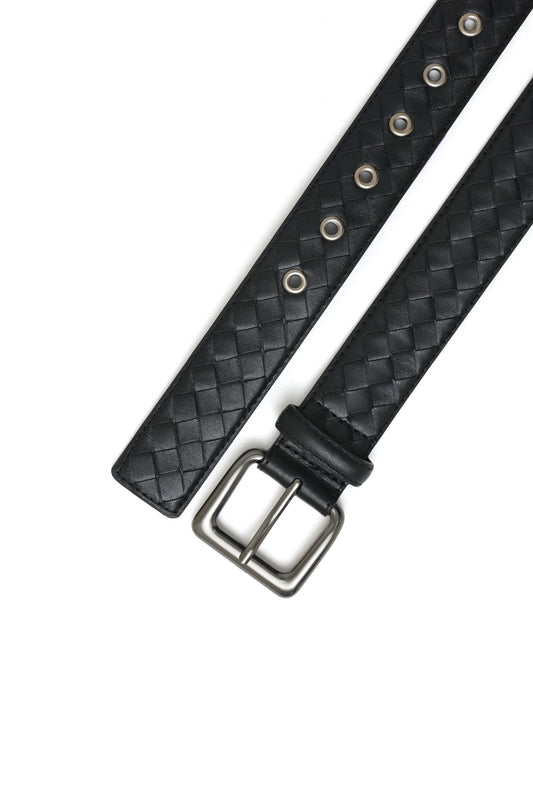 RAVEN EDGE-TRIM BELT-BLACK