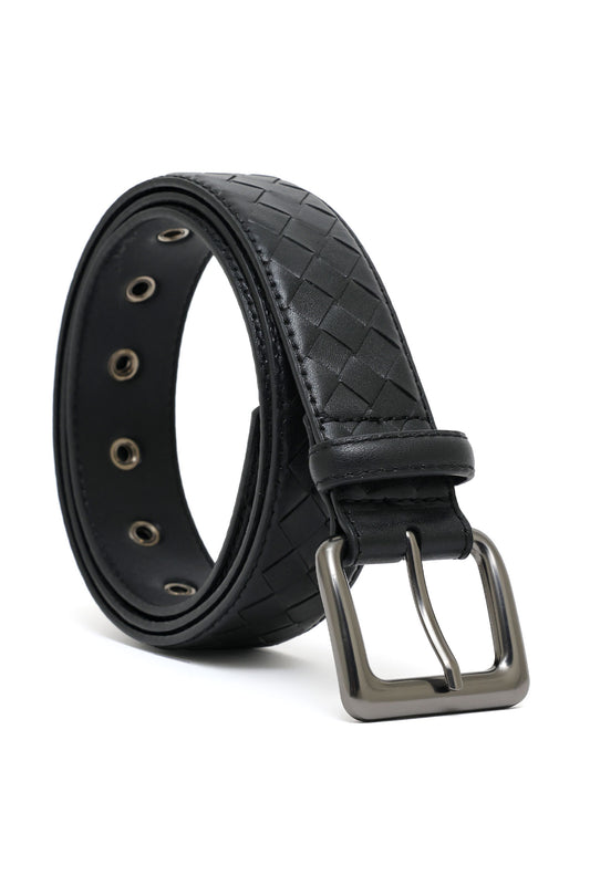 RAVEN EDGE-TRIM BELT-BLACK