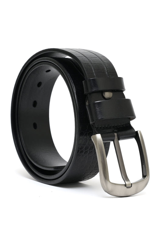 ZINCRA DEEP-CUT BELT-BLACK