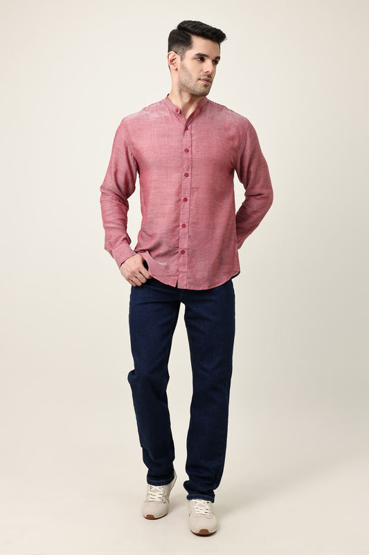 DENIM CUT BOTTOM-INDIGO
