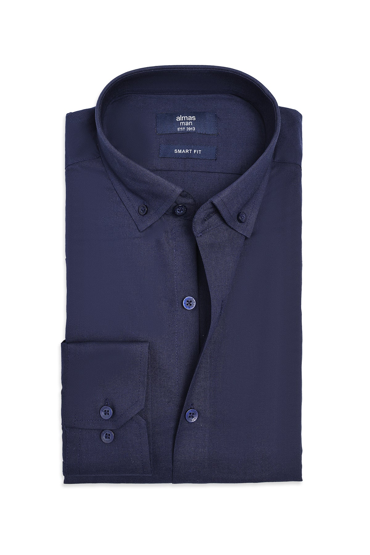 SMART WEAVE SHIRT-NAVY