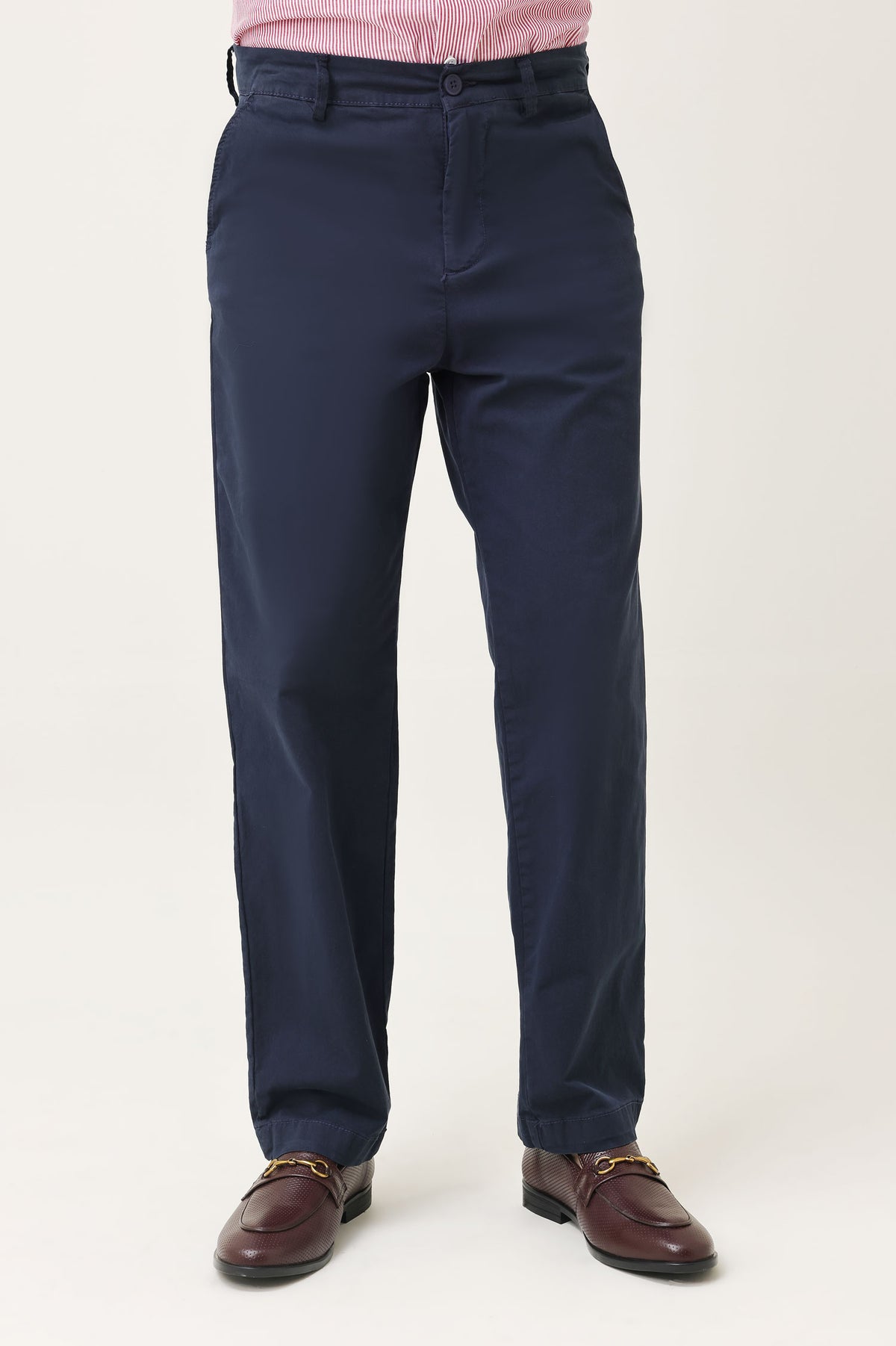 CLASSIFORM COTTON CHINOS-NAVY