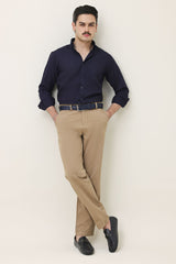 CLASSIFORM COTTON CHINOS-KHAKI