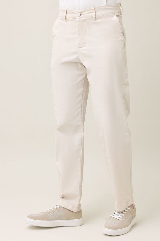 CLASSIFORM COTTON CHINOS-STONE