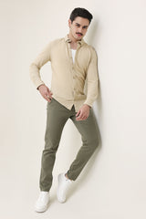 STRUCTURE FLEX TROUSER-OLIVE