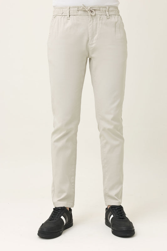STRUCTURE FLEX TROUSER-STONE