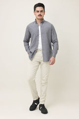 STRUCTURE FLEX TROUSER-STONE