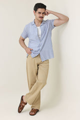 LINEAR FIT JEANS-KHAKI