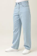 LINEAR FIT JEANS-LT-BLUE