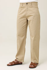 LINEAR FIT JEANS-KHAKI