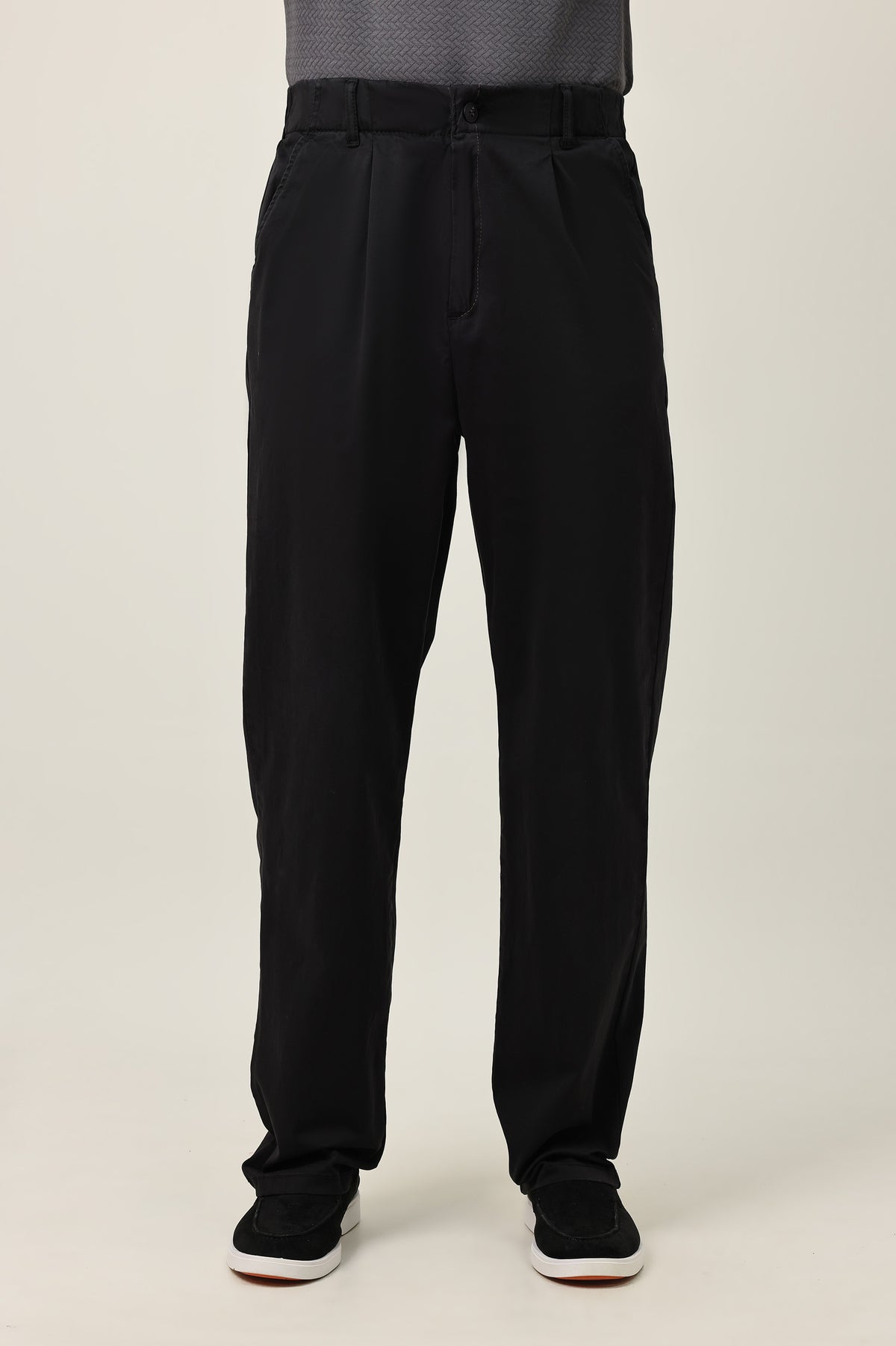 SMART FALL CASUAL BOTTOM-BLACK