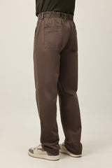 SMART FALL CASUAL BOTTOM-BROWN