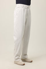 SMART FALL CASUAL BOTTOM-ASH/WHT