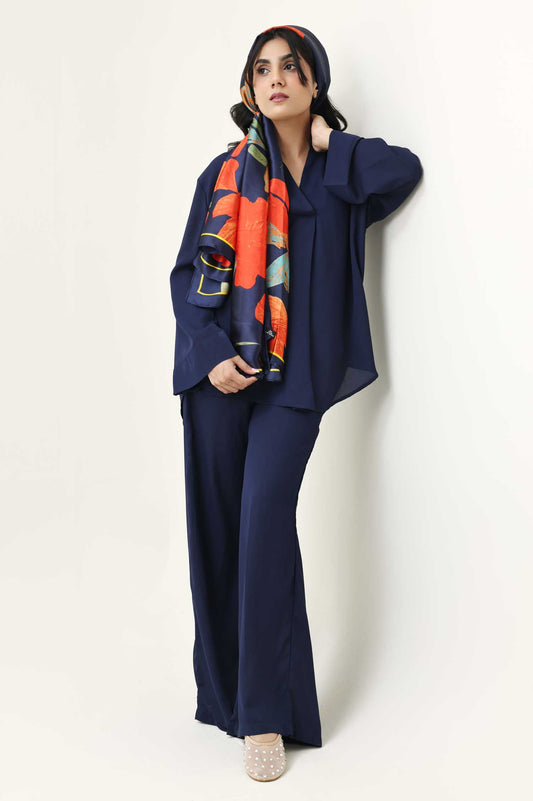 CAVIAR RELAX CO-ORD-NAVY