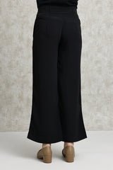CLASSIC TAILORED ELEGANCE TROUSERS-BLACK