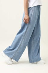 LOUNGE DENIM FLOW-LT-BLUE