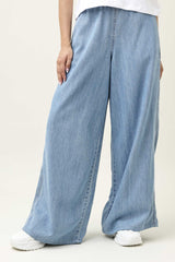 LOUNGE DENIM FLOW-LT-BLUE