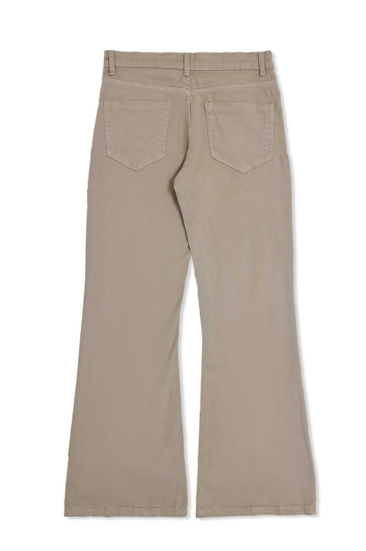 MOD WALK FLARE BOTTOM-BEIGE