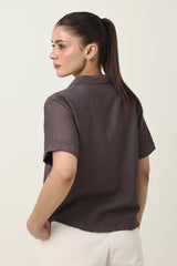 NOBLE TOUCH SHIRT-D/BRWN