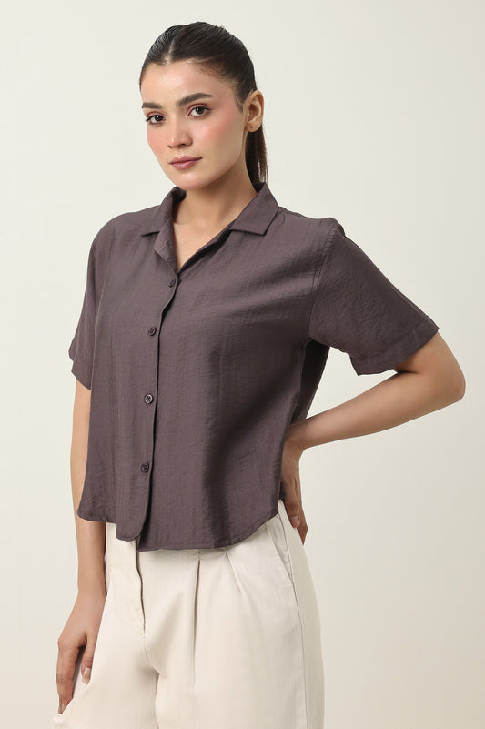 NOBLE TOUCH SHIRT-D/BRWN