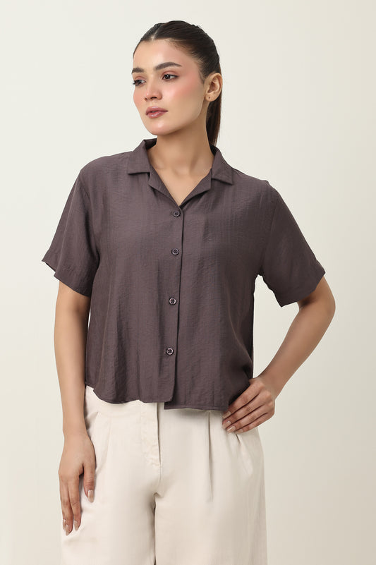 NOBLE TOUCH SHIRT-D/BRWN
