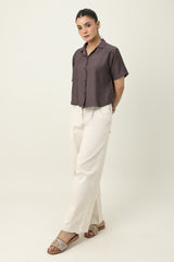 NOBLE TOUCH SHIRT-D/BRWN