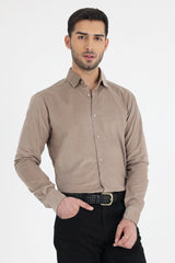 CLASSIC MEN'S FORMAL SHIRT-KHAKI