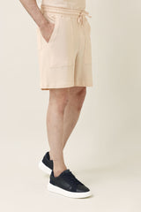 OFFTRACK BASIC POLO SHORTS-STONE