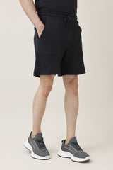 OFFTRACK BASIC POLO SHORTS-BLACK