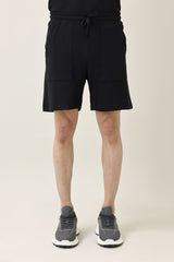 OFFTRACK BASIC POLO SHORTS-BLACK
