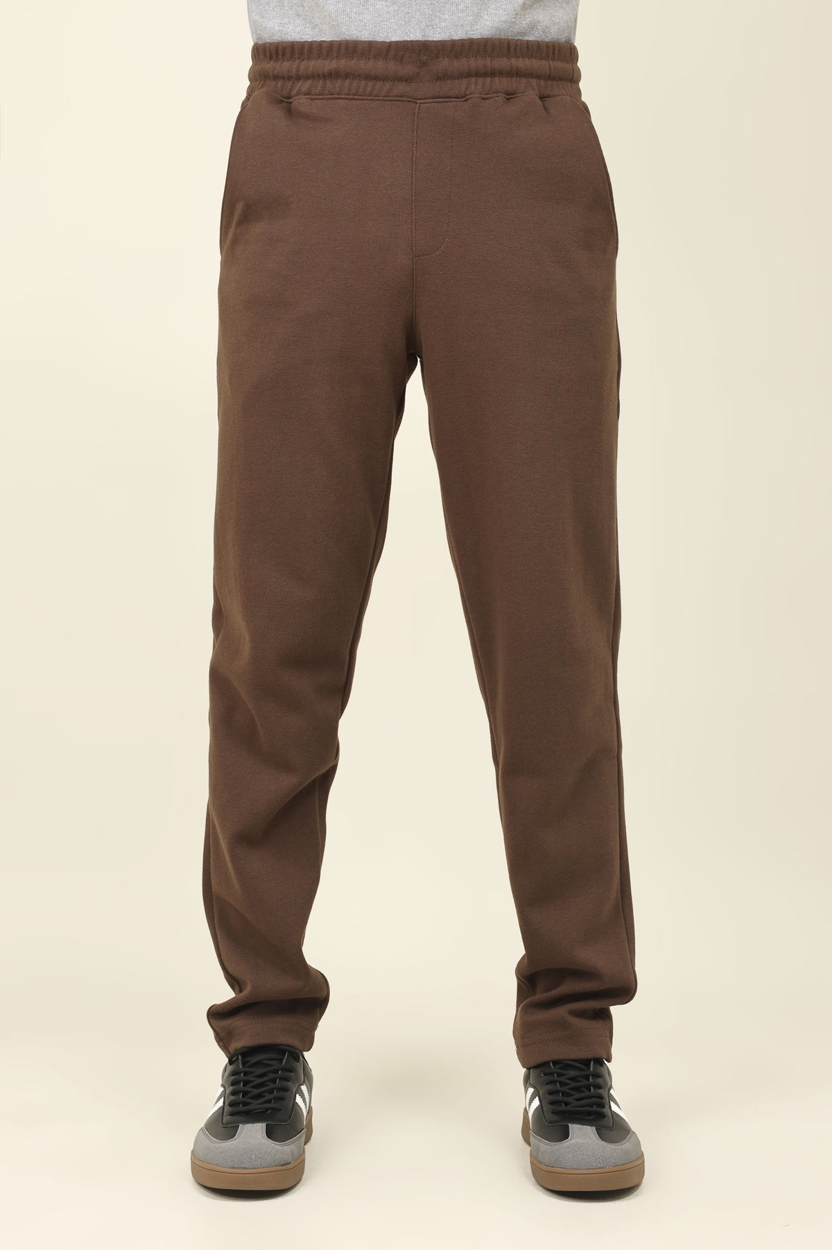 CASUAL JOG PANT-CHOCOLATE