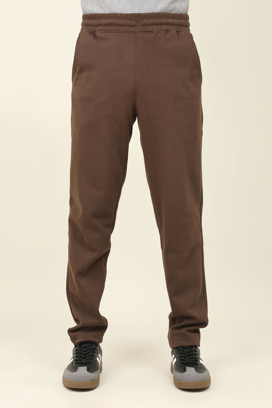 CASUAL JOG PANT-CHOCOLATE