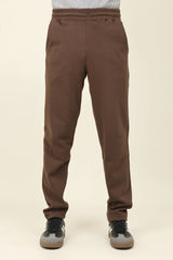 CASUAL JOG PANT-CHOCOLATE