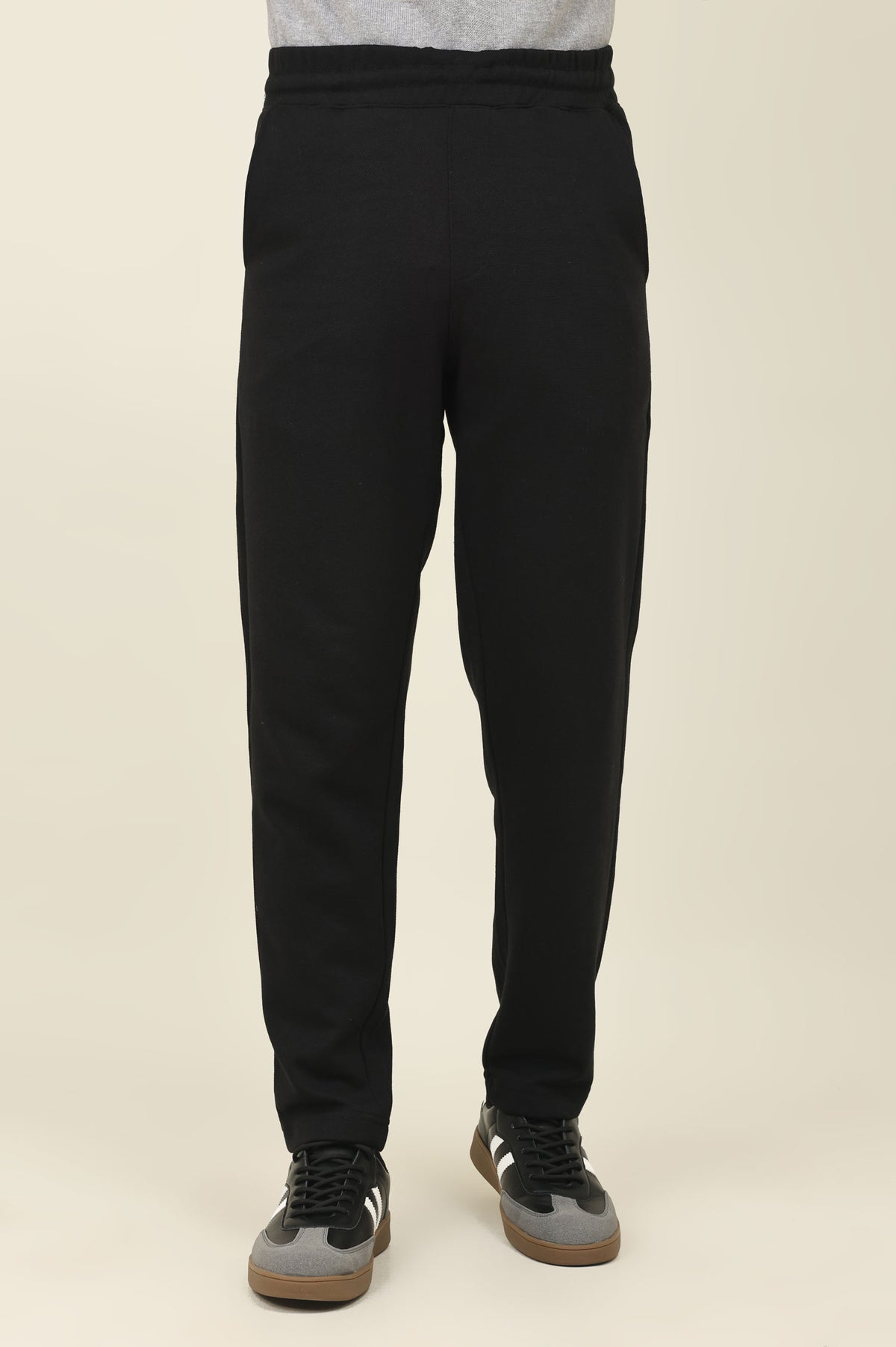 CASUAL JOG PANT-BLACK