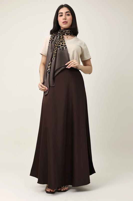 SOFT TOUCH V-NECK EVERYDAY TOP-LT/COFFEE