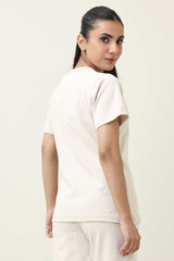 RIBCLASSIC TEE-BEIGE