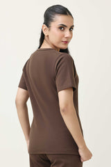 RIBCLASSIC TEE-COFFEE