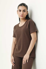 RIBCLASSIC TEE-COFFEE