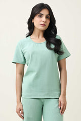 RIBCLASSIC TEE-GREEN