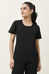 RIBCLASSIC TEE-BLACK