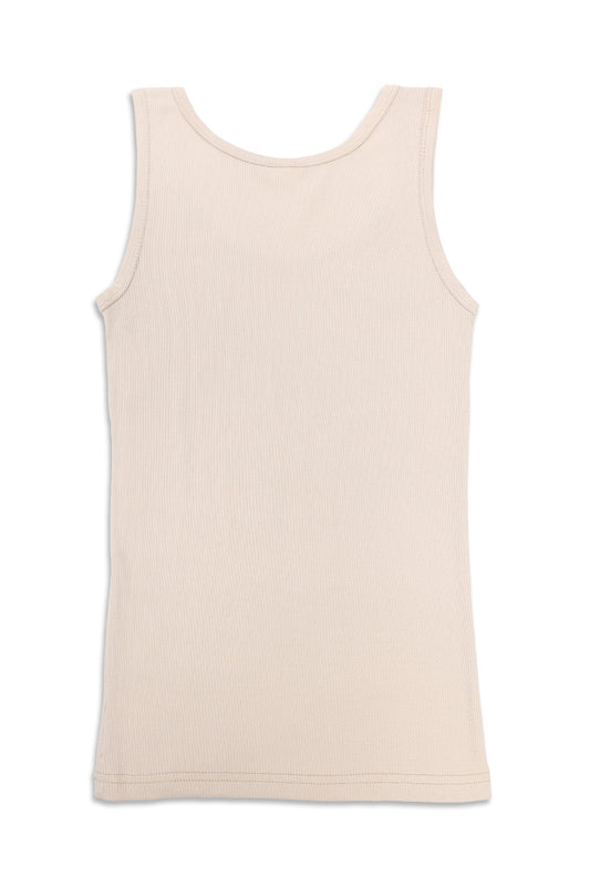 COMFORT ATHLETIC VEST-BEIGE