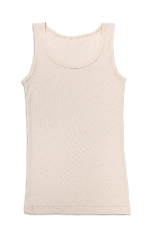 COMFORT ATHLETIC VEST-BEIGE