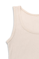 COMFORT ATHLETIC VEST-BEIGE