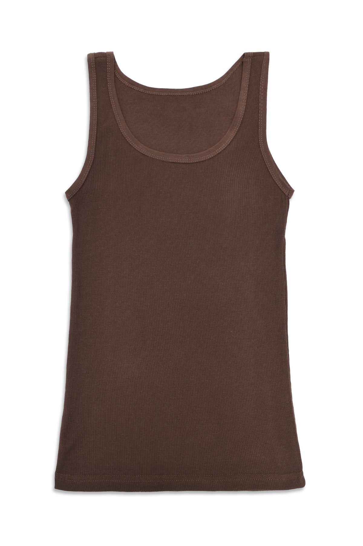 COMFORT ATHLETIC VEST-COFFEE