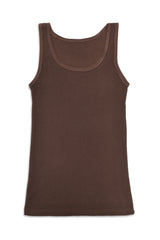 COMFORT ATHLETIC VEST-COFFEE
