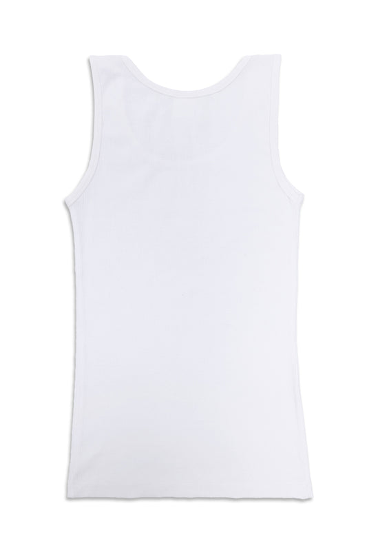 COMFORT ATHLETIC VEST-WHITE