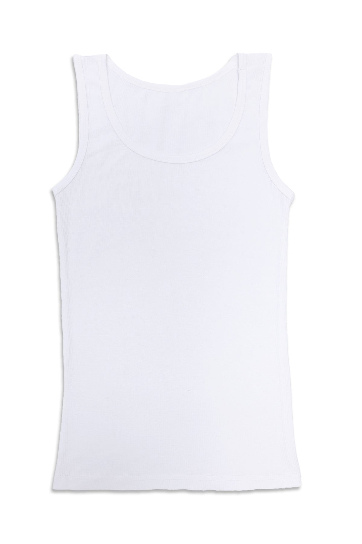 COMFORT ATHLETIC VEST-WHITE